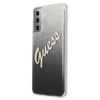 Guess Glitter Gradient Script - Etui Samsung Galaxy S21+ (noir)