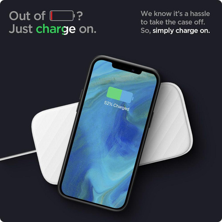 Spigen Liquid Air - Coque pour iPhone 12 Pro / iPhone 12 (Noir)