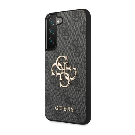 Guess 4G Big Metal Logo - pouzdro pro Samsung Galaxy S23 (šedé)