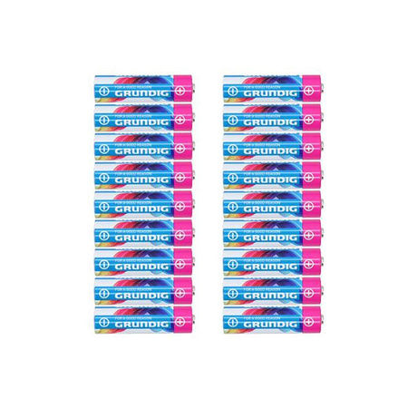 Grundig - Set of alkaline batteries AA / LR6 1.5V 18 pcs.