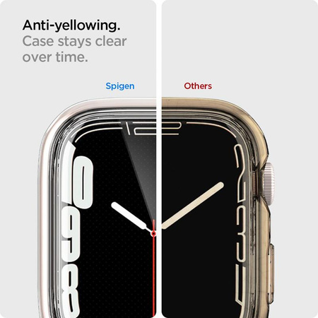 Spigen Ultra Hybrid - Gehäuse für Apple Watch 7/8/9 41 mm (Space Crystal)