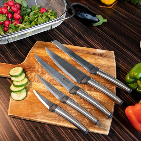 Alpina - Set de couteaux en acier inoxydable 5 pcs.