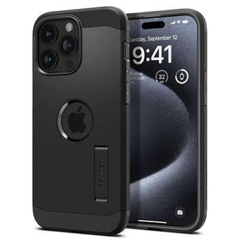 Spigen Tough Armor MagSafe - Case for iPhone 15 Pro Max (Black)