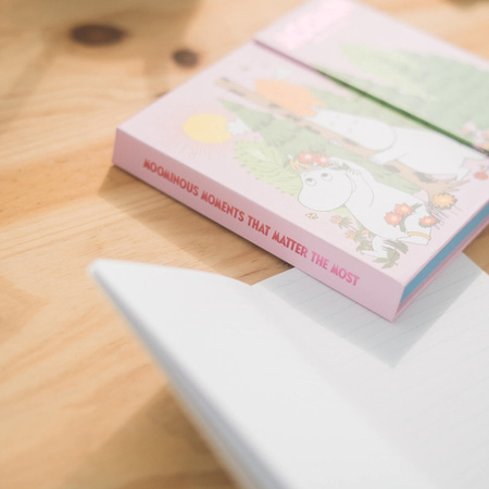 Mumin - Wochenplaner A4 mit Haftnotizen