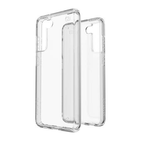 Speck Presidio ExoTech - Samsung Galaxy S21 FE Case with MICROBAN Coating (Clear)