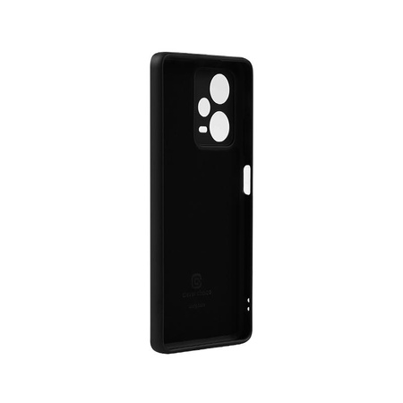 Barevný kryt Crong - pouzdro pro Xiaomi Redmi Note 12 Pro+ 5G (černé)