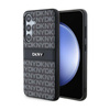 DKNY Leather Mono Stripe & Metal Logo - Samsung Galaxy S24 Case (black)