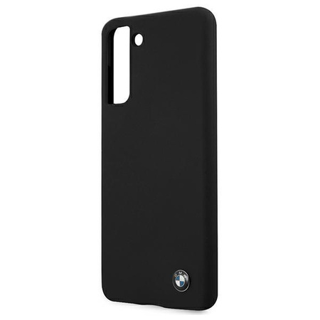 BMW Hardcase Silicone Signature Logo - Etui Samsung Galaxy S21 (noir)