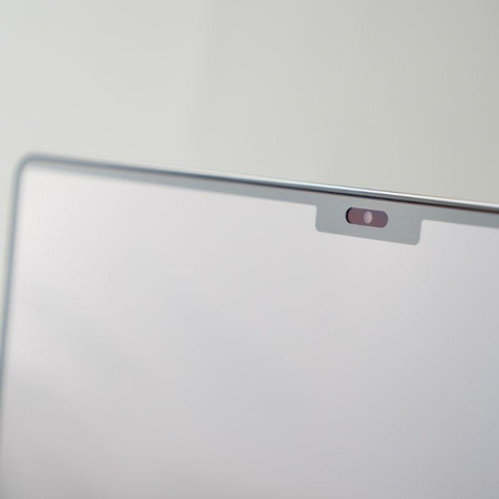 Moshi iVisor XT - Ochranná fólie na MacBook Air 13,6" M2 (2022) (černý rámeček)