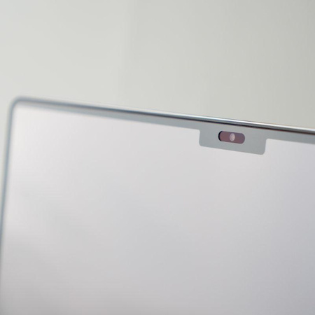 Moshi iVisor XT - MacBook Air 13,6" M2 képernyővédő fólia (2022) (fekete keret)