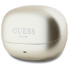 Guess Capsule s potiskem loga - sluchátka Bluetooth TWS ANC & ENC + nabíjecí pouzdro (zlaté)