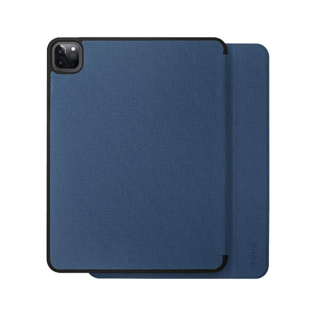 Crong FlexFolio – Case for iPad Air 11” M3 (2025) / iPad Air 11” M2 (2024) / iPad Air 10.9” (5-4 gen.) / iPad Pro 11" (2022-2021) with Apple Pencil function (bl