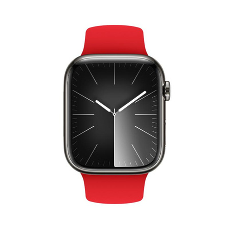 Crong Liquid - Strap for Apple Watch 38/40/41 mm (red)