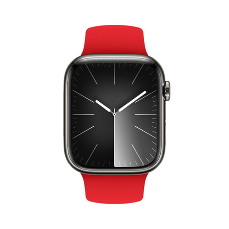 Crong Liquid - Armband für Apple Watch 38/40/41/42 mm (rot)