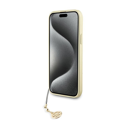 Guess 4G Charms Collection - iPhone 15 Pro Max Tasche (grau)