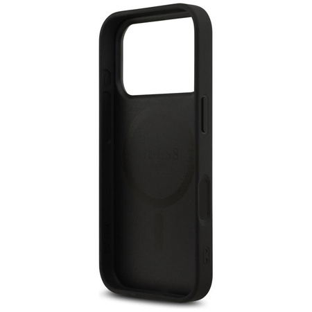Guess 4G Printed Stripes MagSafe - iPhone 17 Pro Case (black)
