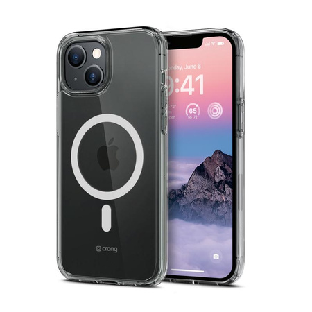 Crong Clear MAG Cover - iPhone 14 Plus MagSafe Case (Clear)