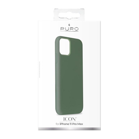 PURO ICON Cover - iPhone 11 Pro Max Case (green)