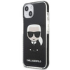 Karl Lagerfeld Fullbody Ikonik - iPhone 13 mini Tasche (Schwarz)