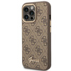 Guess 4G Metal Camera Outline Case - iPhone 14 Pro Max Case (Brown)
