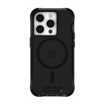 Case-Mate Tough Grip Plus D3O MagSafe - iPhone 15 Pro tok (füst/fekete)