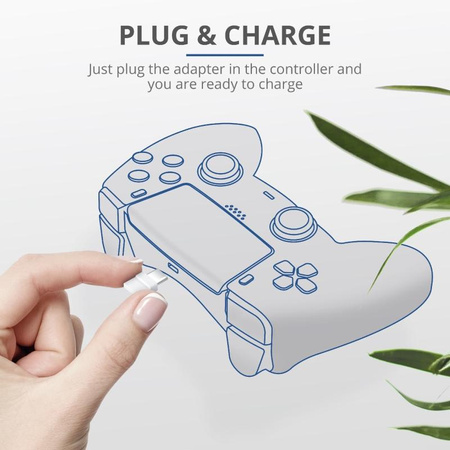 Trust GXT250 - Charger for 2 PS5 pads