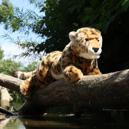 Rappa - Realistisches Plüschtier Liegender Gepard 48 cm Eco-Friendly