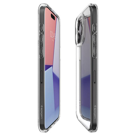 Spigen Ultra Hybrid - Gehäuse für iPhone 15 Pro (Transparent)