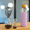 Quokka Flow - Butelka na wodę ze szkła 660 ml (Lilac)