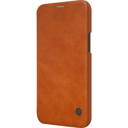 Nillkin Qin Leather Case - Etui Apple iPhone 12 Pro Max (Brown)