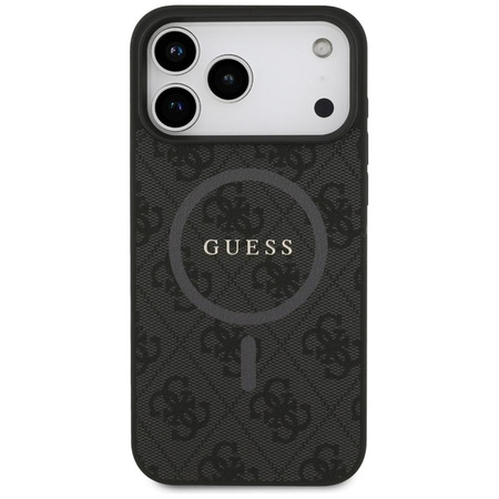 Guess 4G Ring Classic Logo MagSafe - Hülle iPhone 17 Pro Max (schwarz)
