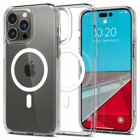 Spigen Ultra Hybrid Mag MagSafe - Case for iPhone 14 Pro (White)