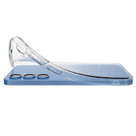 Spigen Liquid Crystal Glitter - Etui pour Samsung Galaxy S25 (Transparent)