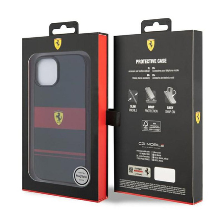 Ferrari Combi MagSafe - pouzdro pro iPhone 14 (černé)