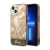 Guess Porcelain Collection - pouzdro pro iPhone 14 (ochre)
