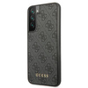 Guess 4G Metal Gold Logo - Etui Samsung Galaxy S22+ (szary)