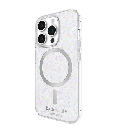 Kate Spade New York Schutzhülle MagSafe - iPhone 15 Pro (Chunky Glitter)