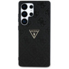 Guess Hot Stamp 4G Pattern Triangle Metal Logo - Samsung Galaxy S25 Ultra Case (black)