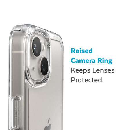 Speck Gemshell - pouzdro pro iPhone 14 / iPhone 13 s povrchovou úpravou MICROBAN (čiré)