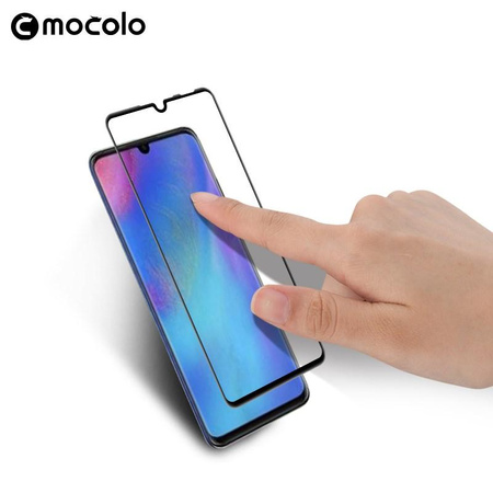 Mocolo 3D 9H Full Glue - Verre de protection intégrale pour Huawei P30 Lite (Noir)