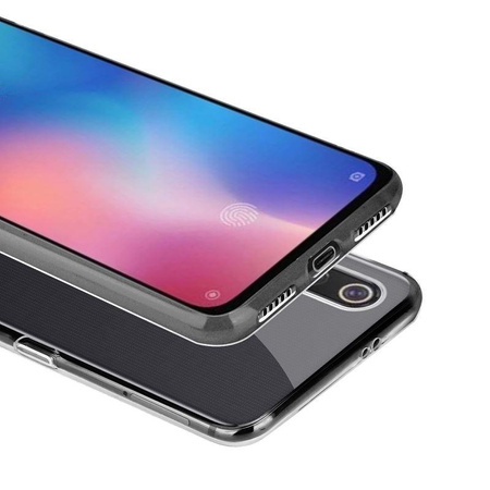 Crong Crystal Slim Cover - Xiaomi Mi 9 tok (átlátszó)