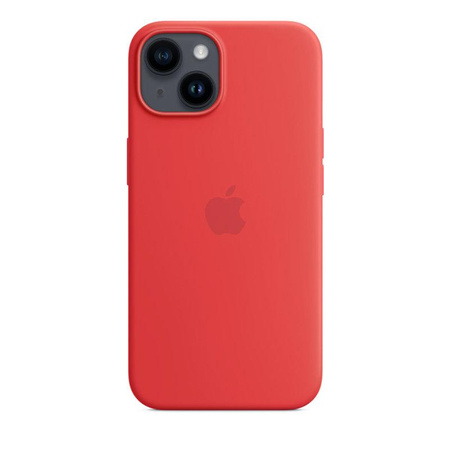 Apple Silicone Case - Silicone avec MagSafe pour iPhone 14 (PRODUCT)RED