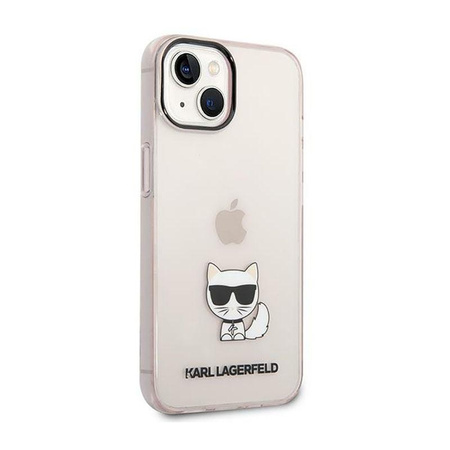 Karl Lagerfeld Choupette Body - Coque pour iPhone 14 Plus (rose)