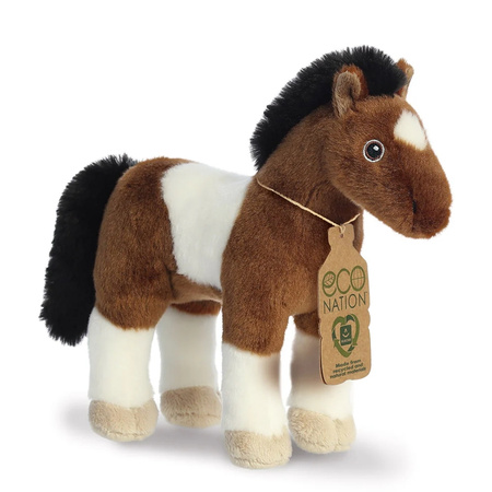 Eco Nation – Plush Toy / Cuddly Paint Horse 23 cm Eco-Friendly