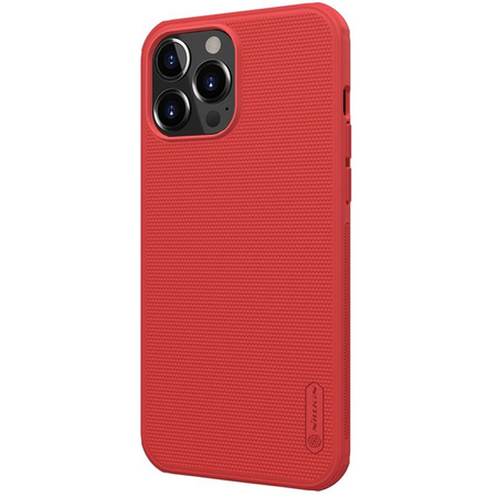 Nillkin Super Frosted Shield Pro - tok Apple iPhone 13 Pro készülékhez (piros)