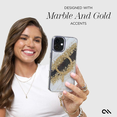 Case-Mate Karat MagSafe - Pouzdro pro iPhone 16 (Granite)