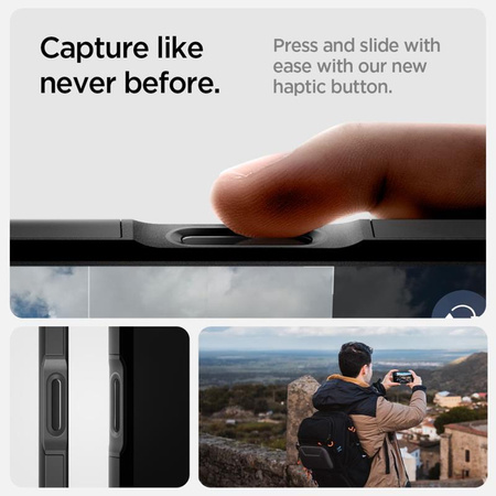 Spigen Tough Armor T MagSafe - Case for iPhone 16 Pro Max (Black)