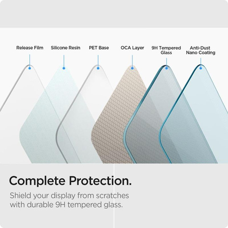 Spigen Glas.TR Slim 2-Pack - Verre trempé pour Samsung Galaxy XCover 7 / 7 Pro (2 pièces)