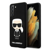 Pouzdro Karl Lagerfeld Fullbody Silicone Iconic - Samsung Galaxy S21 (černé)