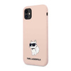 Karl Lagerfeld Silicone NFT Choupette - Coque iPhone 11 (rose)